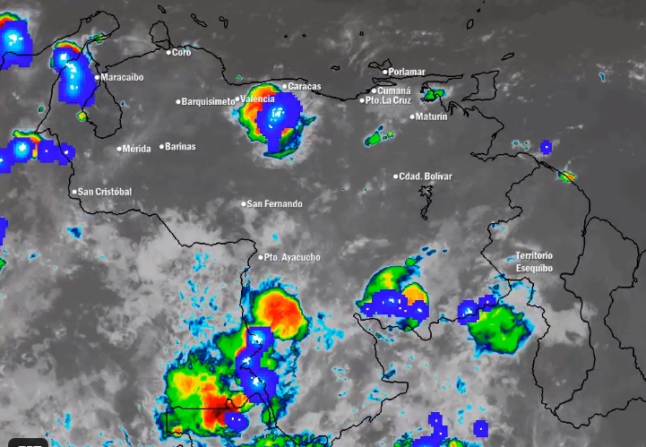 El estado del tiempo en Venezuela este viernes #11Sep, según el Inameh