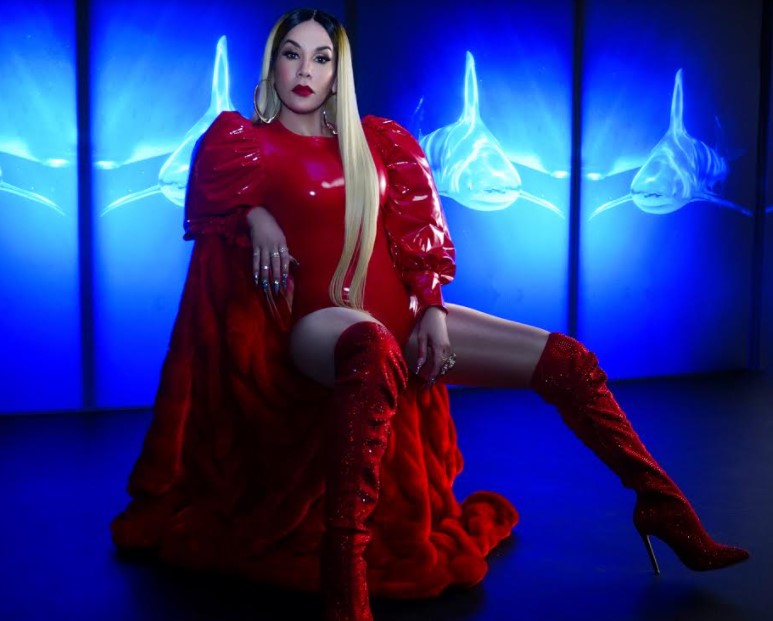 ¡Sensual! Ivy Queen se transformó en una tiburona para el videoclip de su nuevo sencillo “Next”