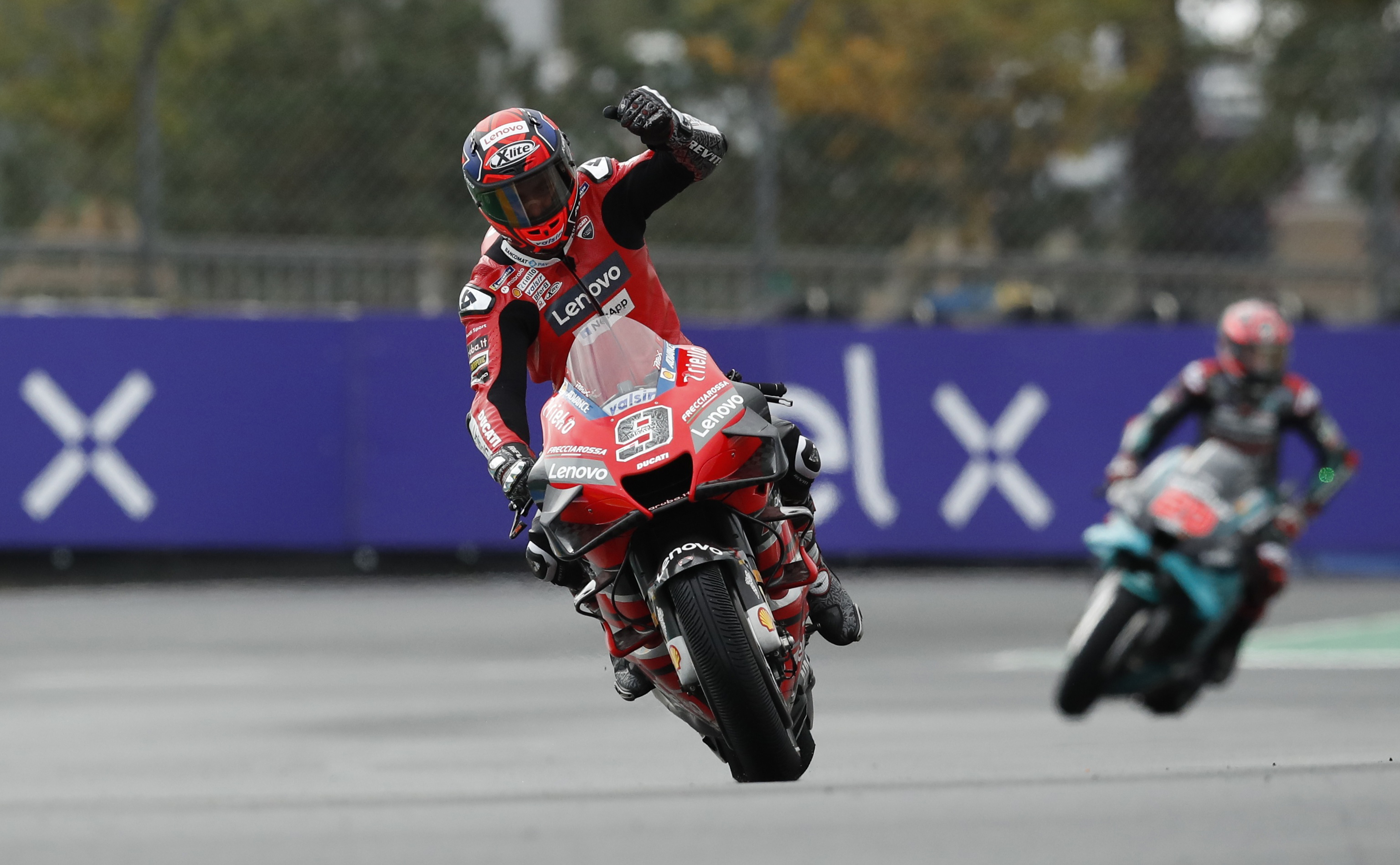 Victoria de Danilo Petrucci en el Gran Premio de Francia de MotoGP