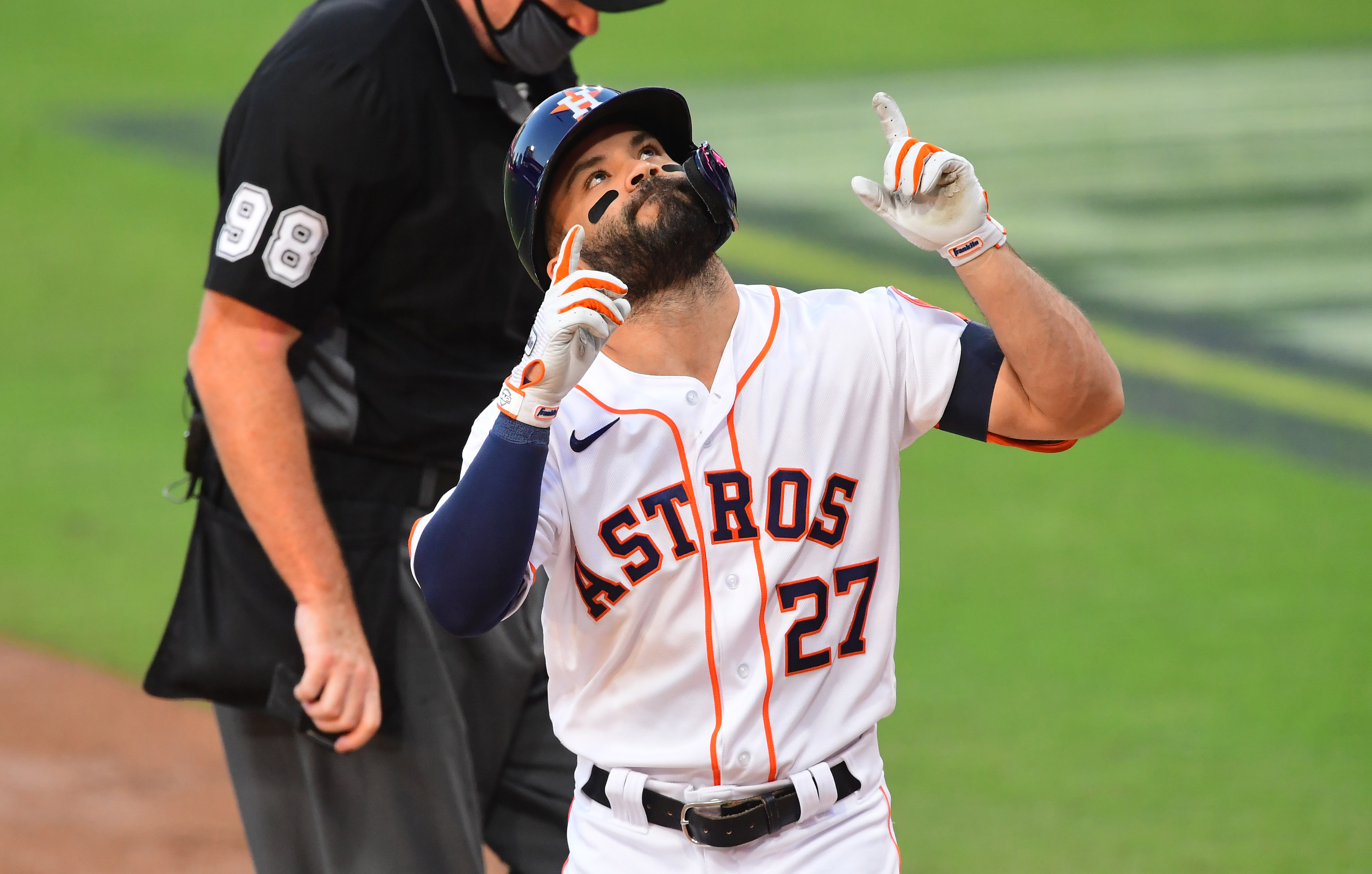 José Altuve volvió al lineup de los Astros de Houston tras superar su lesión