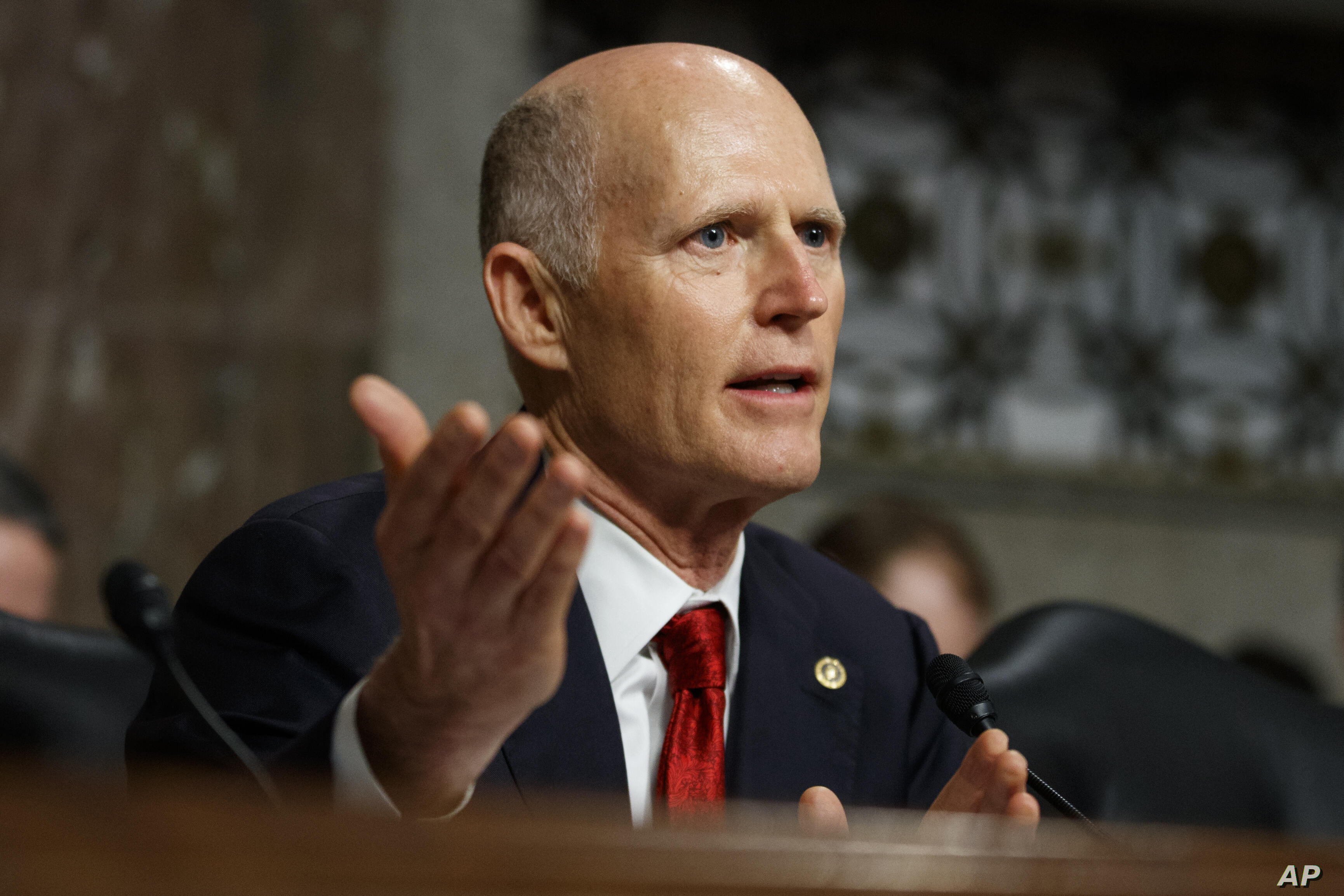 Rick Scott criticó duramente a Joe Biden por reunión de funcionarios de EEUU con Maduro (VIDEO)