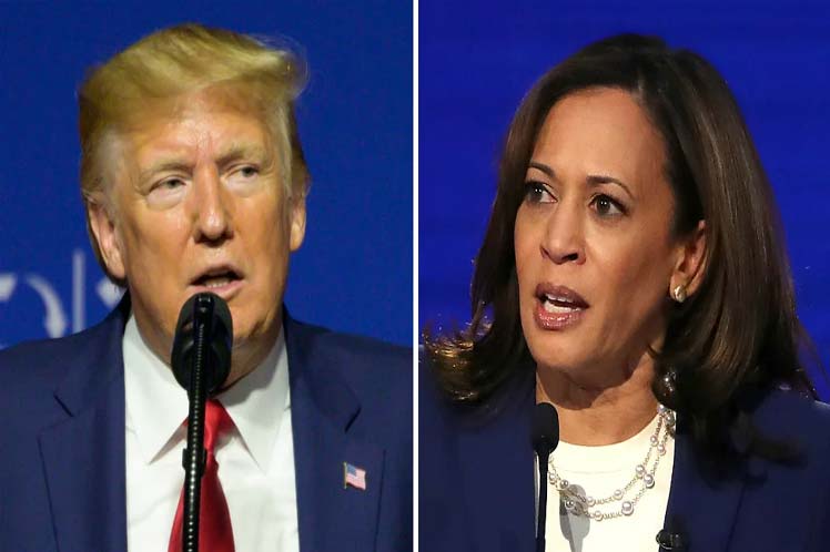 Trump llama “monstruo” a Kamala Harris