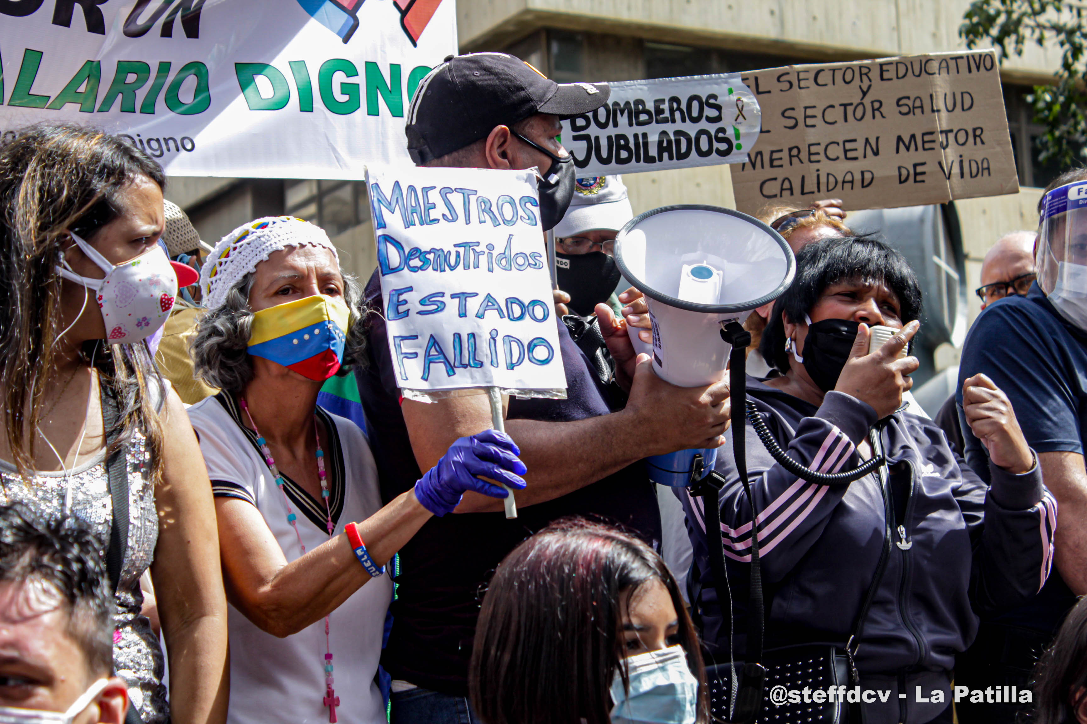 Septiembre, el mes con más protestas en Venezuela en lo que va de año