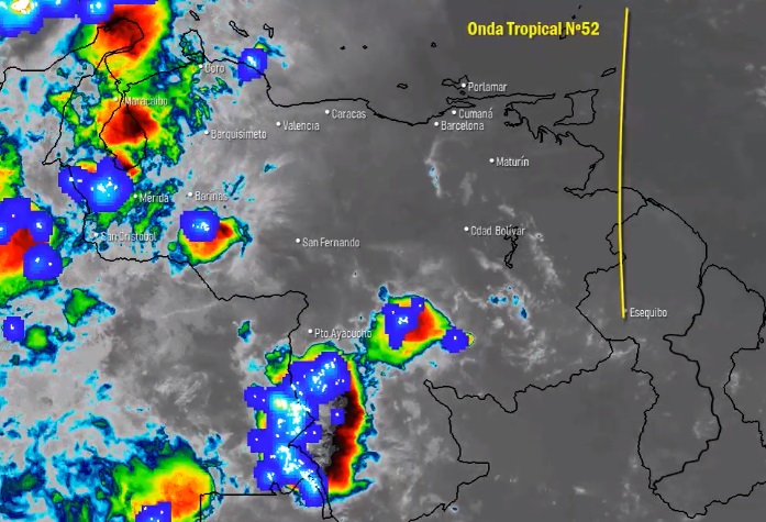 El estado del tiempo en Venezuela este jueves #8Oct, según el Inameh