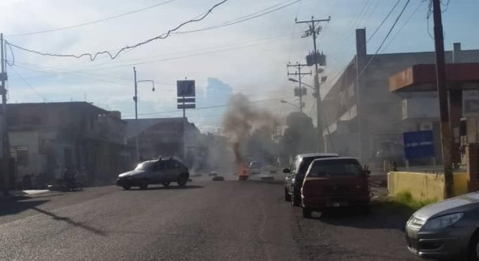 Escasez de gasolina provocó fuerte protesta en Portuguesa este #9Oct (FOTO)