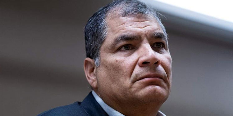 Ecuador solicita a la Interpol el arresto del expresidente Rafael Correa