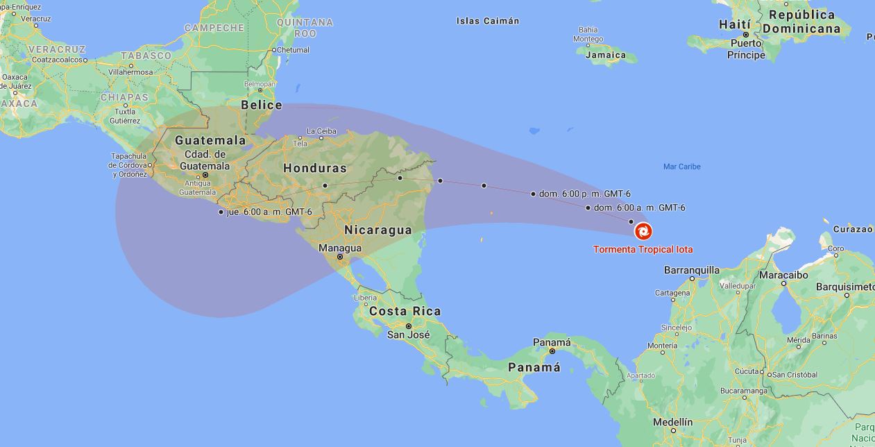 Centroamérica se prepara para la arremetida de un nuevo huracán