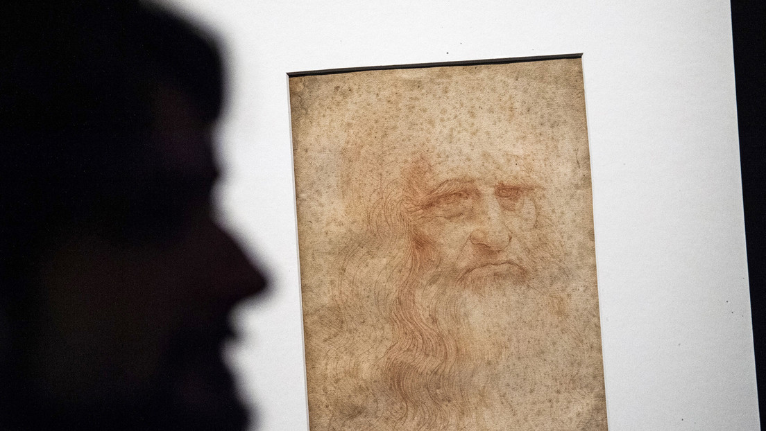 Descubren un boceto de Jesucristo del siglo XVI, que probablemente fue dibujado por Leonardo da Vinci