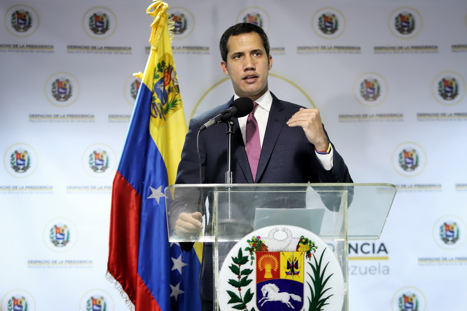 El mensaje de solidaridad de Guaidó a EEUU tras el asalto al Capitolio