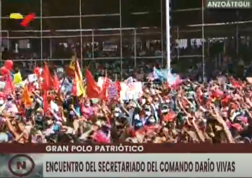 Caldo de cultivo para el Covid-19 en la campaña de Anzoátegui para el show electoral del #6Dic (FOTOS)