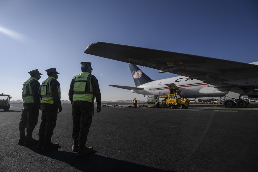 México recibió este #26Dic un segundo lote de vacunas contra el Covid-19