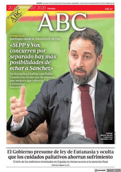 Portadas de la prensa internacional de este domingo 20 de diciembre de 2020