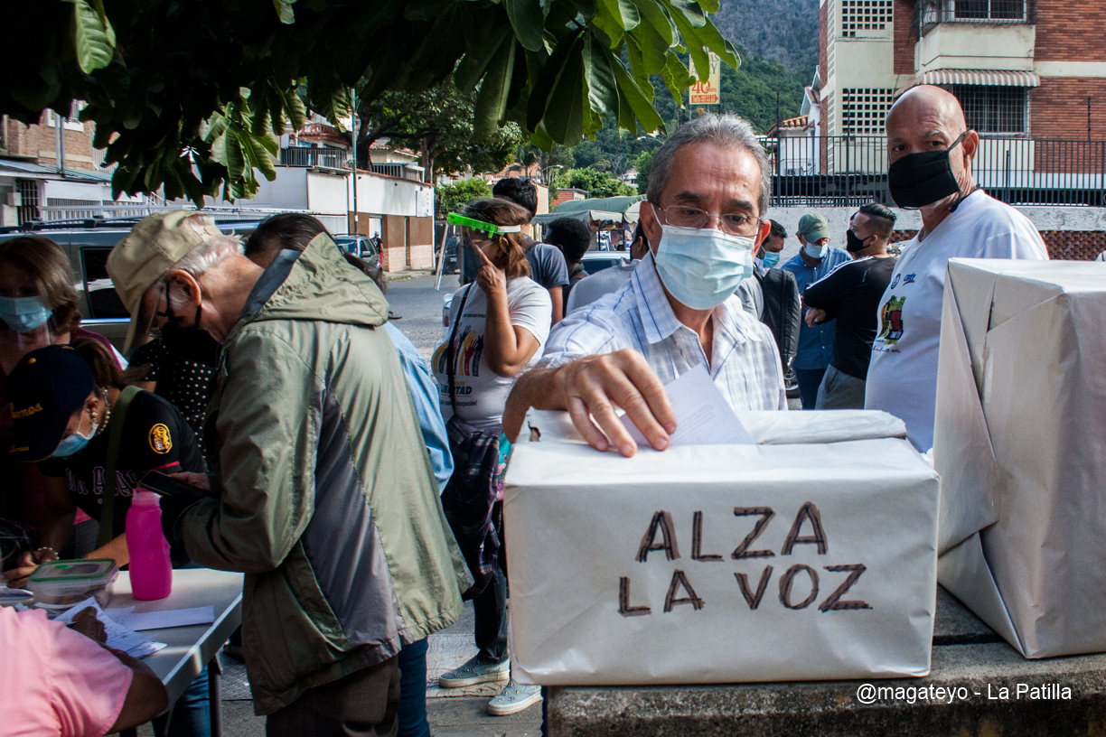 EN FOTOS: Así vivieron los vecinos de El Paraíso la Consulta Popular de la AN