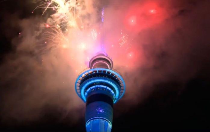 EN VIDEO: Así Nueva Zelanda le dio la bienvenida al 2021