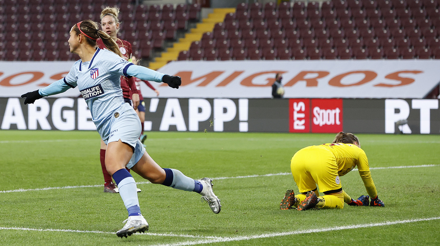 Deyna Castellanos tuvo un estreno soñado en la Champions League Femenina