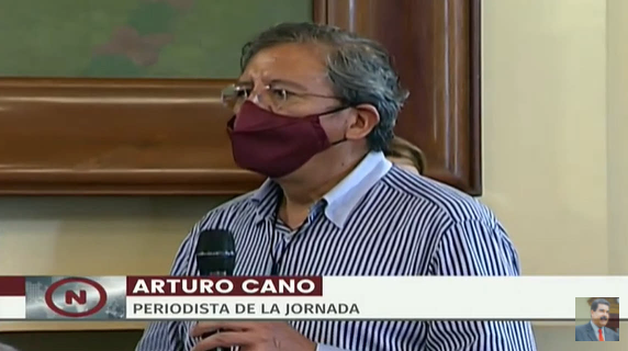 Maduro perdió los estribos ante un periodista mexicano que le cuestionó por sus abusos