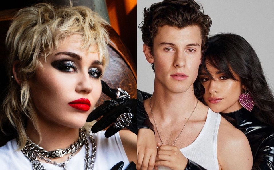 ¿Serán capaces de aceptarlo? Miley Cyrus le propuso a Camila Cabello y Shawn Mendes hacer un trío 