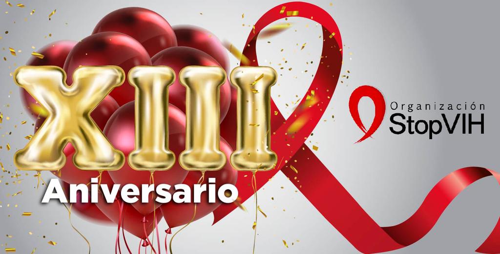 StopVIH arriba a su décimo tercer aniversario este #18Ene