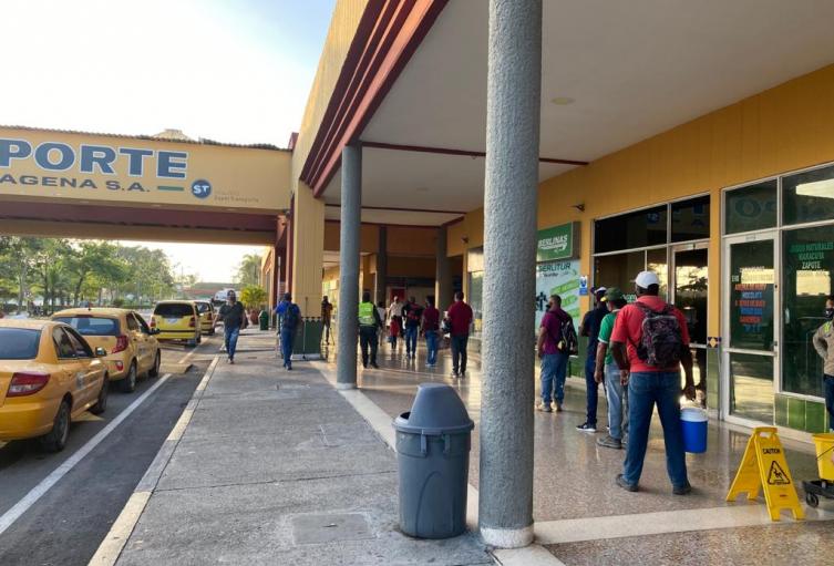 Venezolana murió de un infarto en terminal de pasajeros de Cartagena