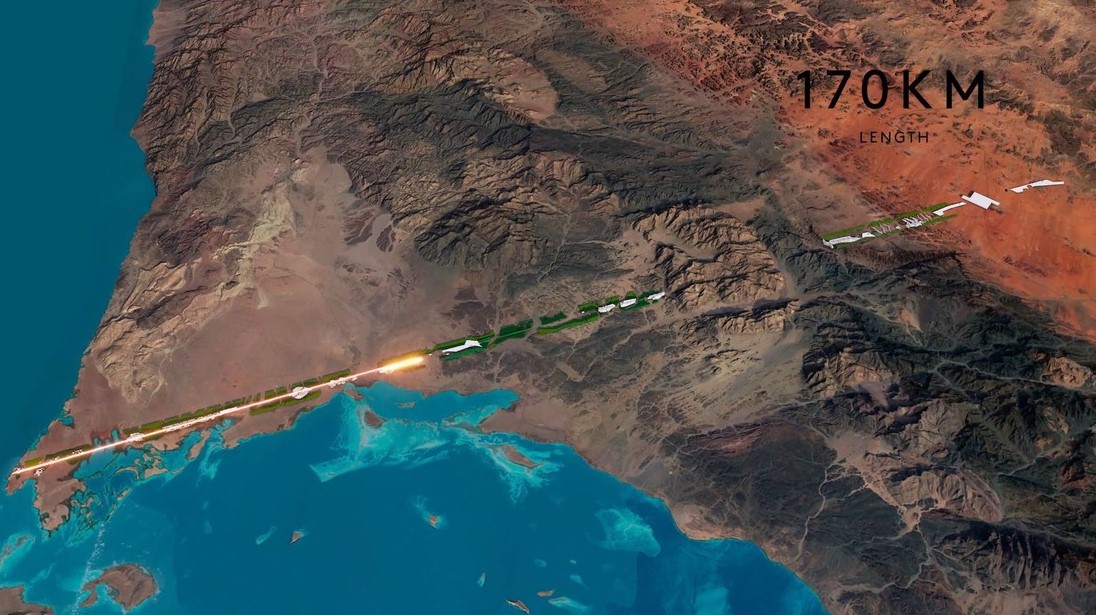 Arabia Saudita anuncia una ciudad de 170 km de extensión, donde solo podrán desplazarse peatones