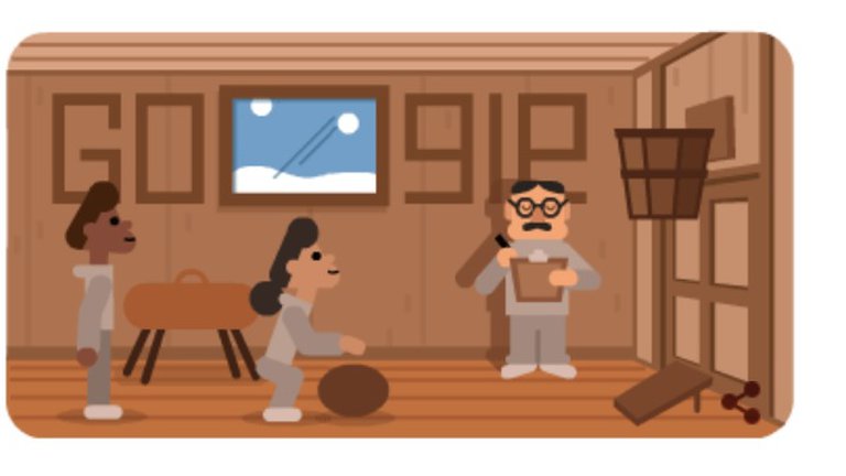 Google homenajea con un doodle a James Naismith, creador del baloncesto