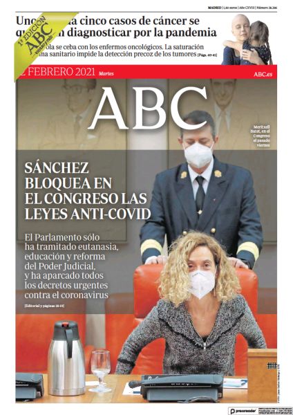 Portadas de la prensa internacional de este martes 2 de febrero de 2021