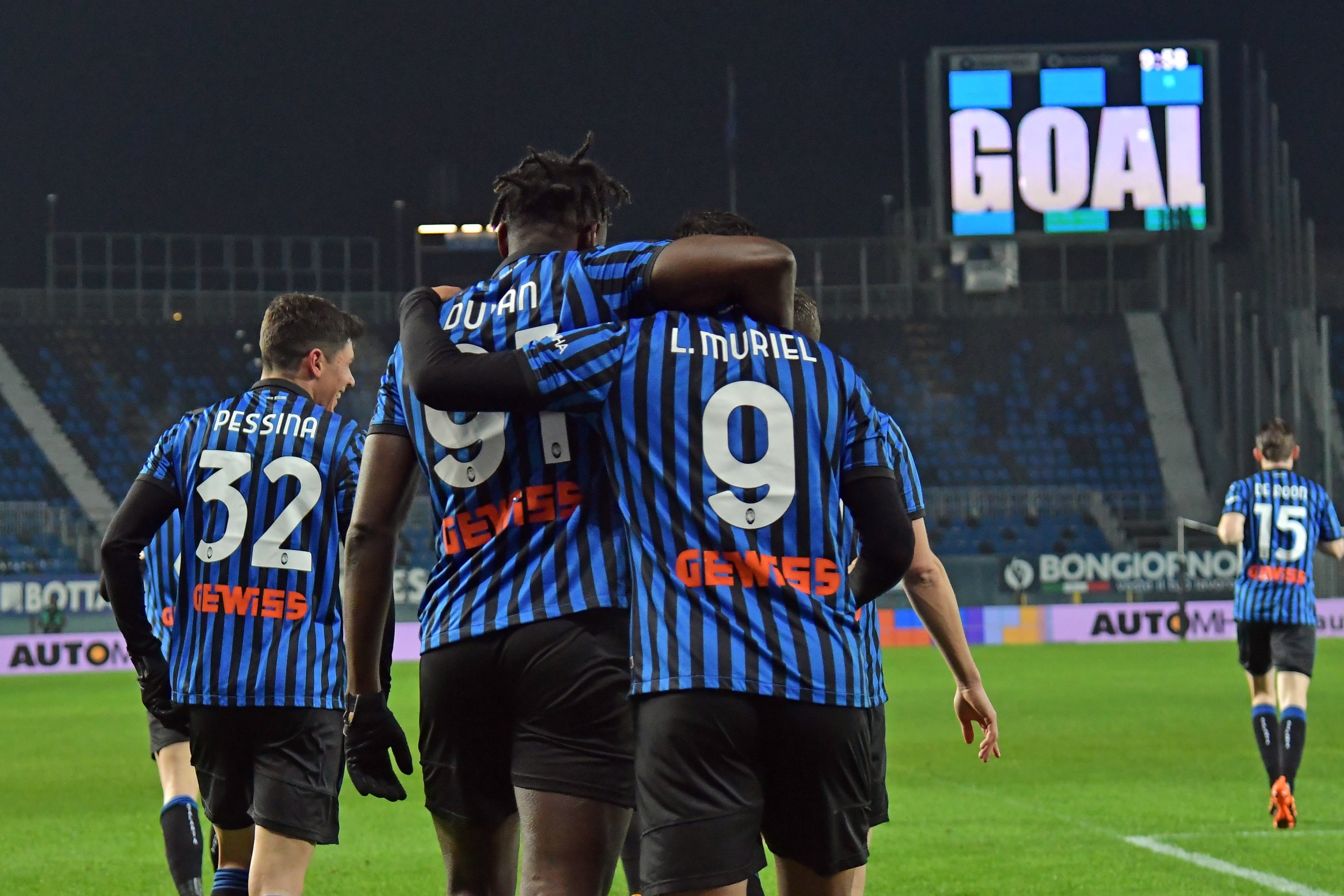 Atalanta superó al Napoli para meterse en la final de la Copa Italia