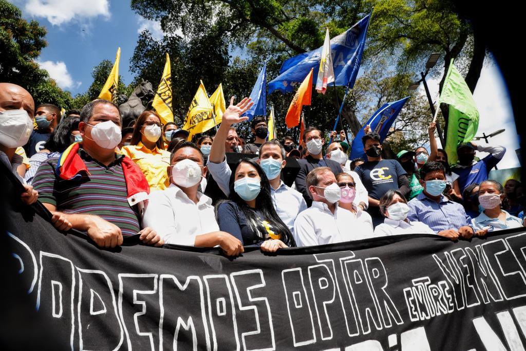 Guaidó a la Juventud: Estoy aquí para recordarles que nuestra lucha es épica (VIDEO)