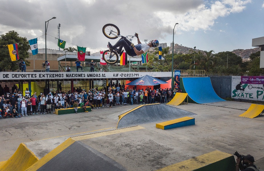 Daniel Dhers se coronó bicampeón del Campeonato Nacional de BMX Freestyle