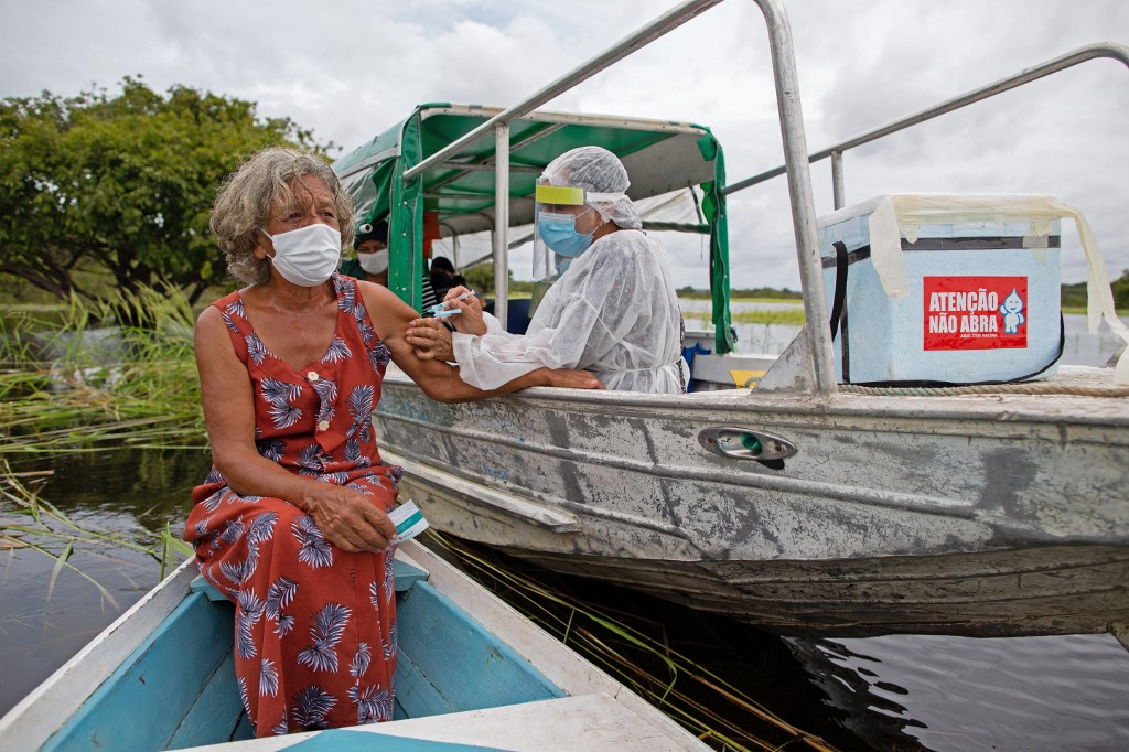 Brasil sobrepasó los 20,5 millones de casos de coronavirus