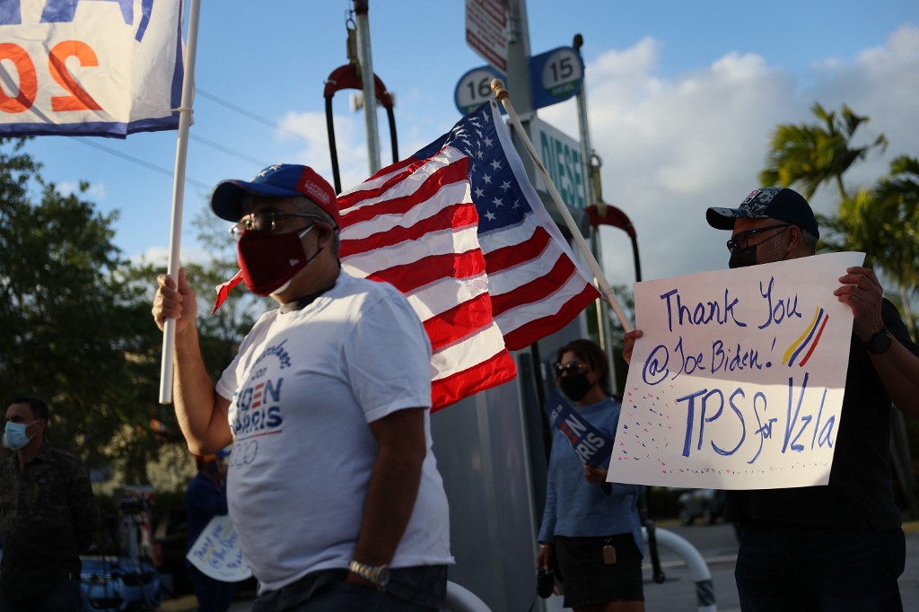 Coalición migratoria urge a Biden extender amparo del TPS a venezolanos