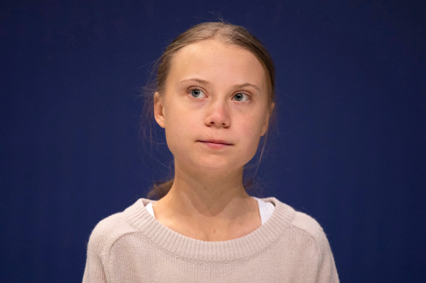 Greta Thunberg apareció en la portada de la revista Vogue (FOTOS)