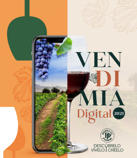 Bodegas Pomar celebra en formato digital su primera vendimia 2021 (Video)