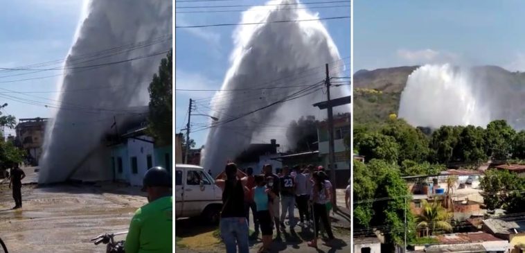 AN exigió a Hidrocapital resarcir daños ocasionados por la ruptura de una tubería en los Valles del Tuy