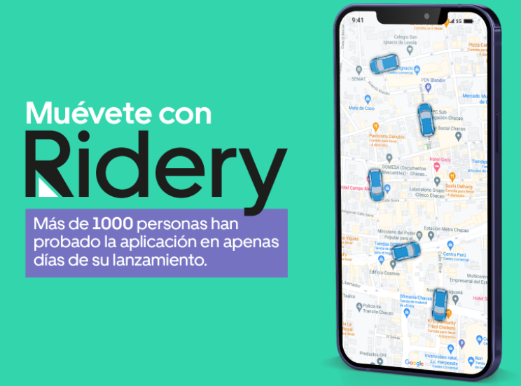 Conoce Ridery, la mejor alternativa para moverse en Caracas de forma cómoda y segura