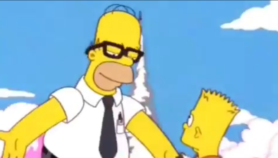 Así fue como Los Simpson… ¿predijeron la caída del cohete chino? (VIDEO)