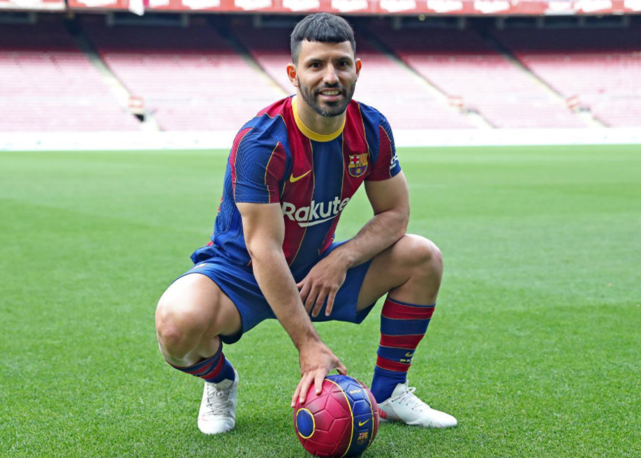 Las primeras palabras del “Kun” Agüero como nuevo refuerzo del Barcelona