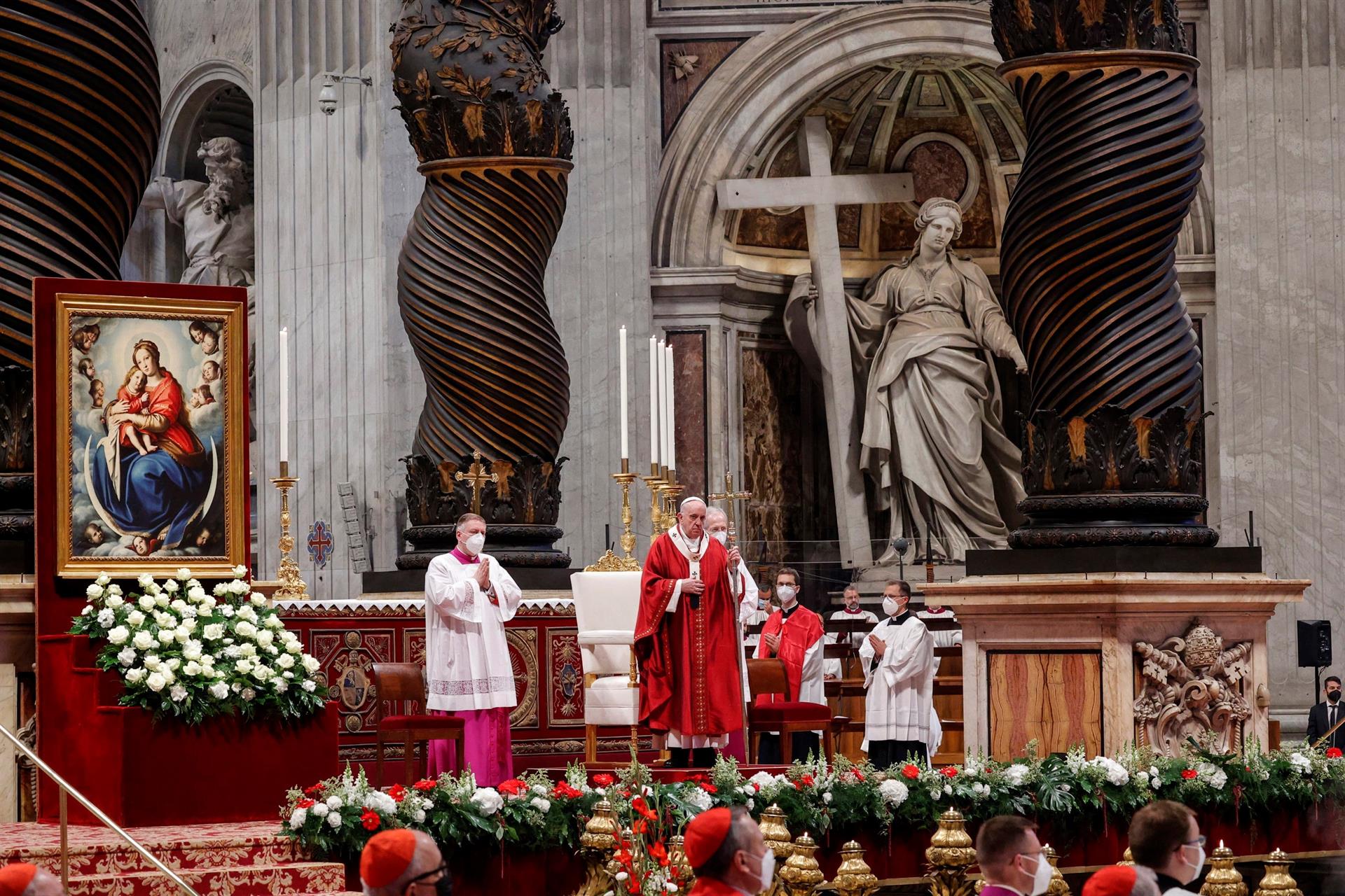 El papa Francisco dice que los “consuelos terrenales” son analgésicos que no curan por dentro