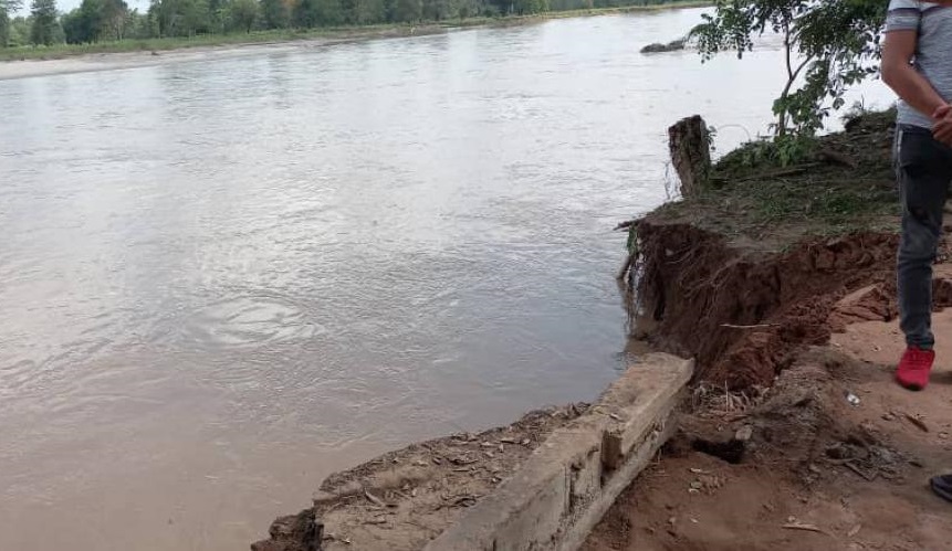 Río Grita podría dejar sin casa a 200 familias en Táchira