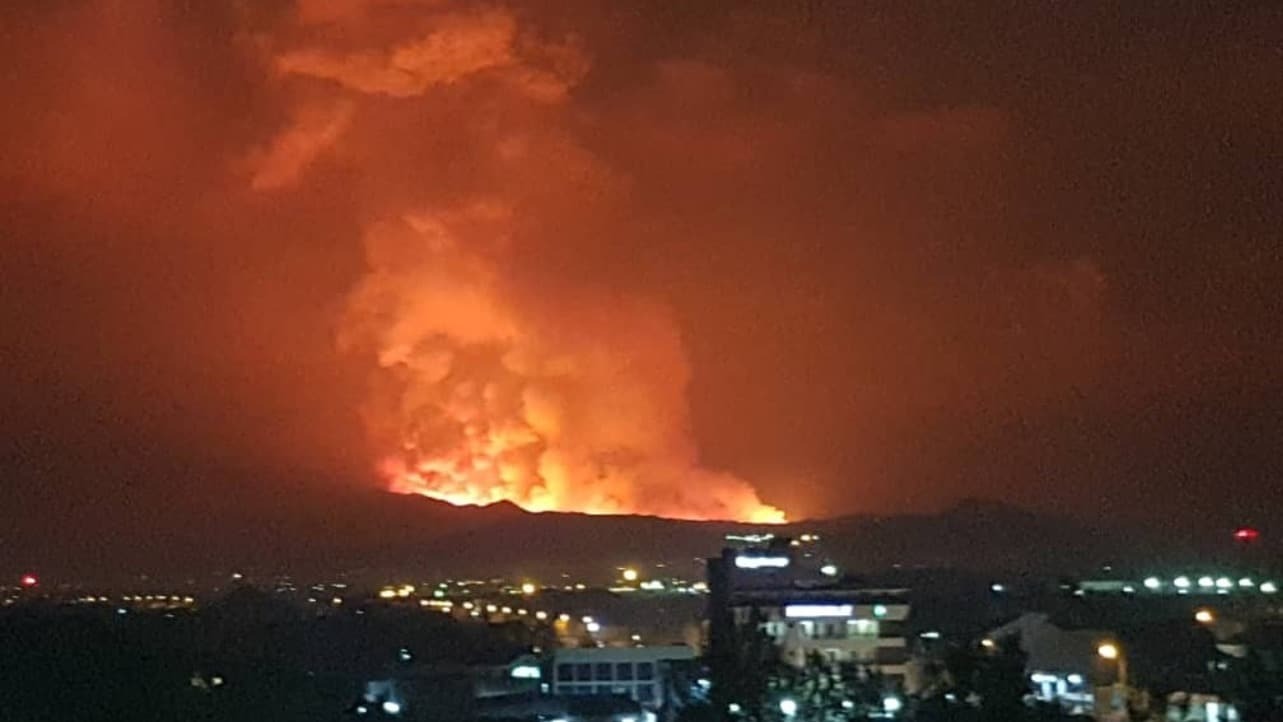 Ordenan evacuar la ciudad de Goma por erupción de volcán en República Democrática del Congo