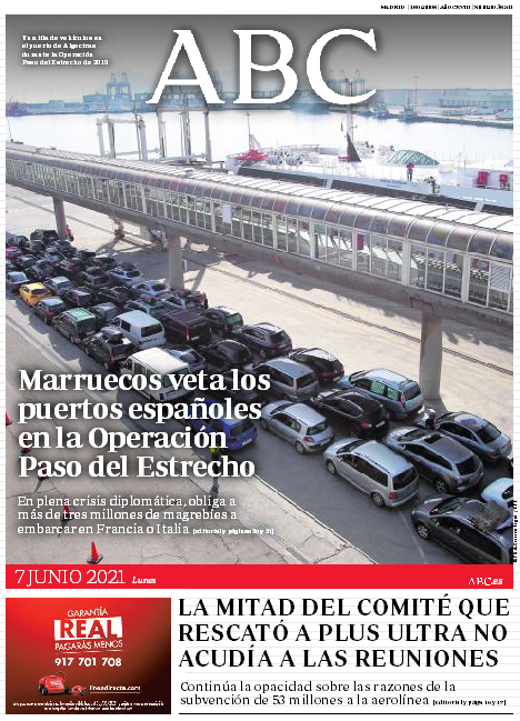 Portadas de la prensa internacional de este lunes 7 de junio de 2021