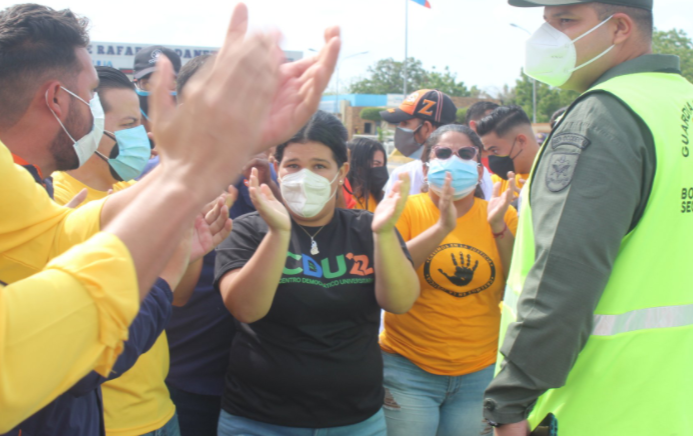 GNB prohíbe movilización del movimiento estudiantil en Zulia #5Jun (VIDEO)