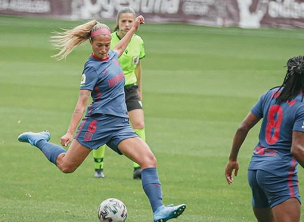 ¡MAGISTRAL! El GOLAZO de Deyna Castellanos con el Atlético de Madrid frente al EDF Logroño (VIDEO)