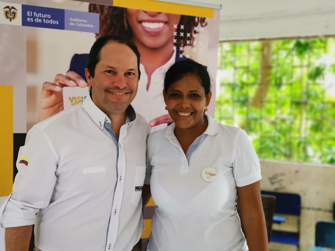 Migrante venezolana agradece a Colombia ayudando en el registro del ETP (Video)