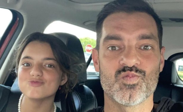 Tras un año separados, la hija de Gaby Espino se reúne con su papá, Cristóbal Lander