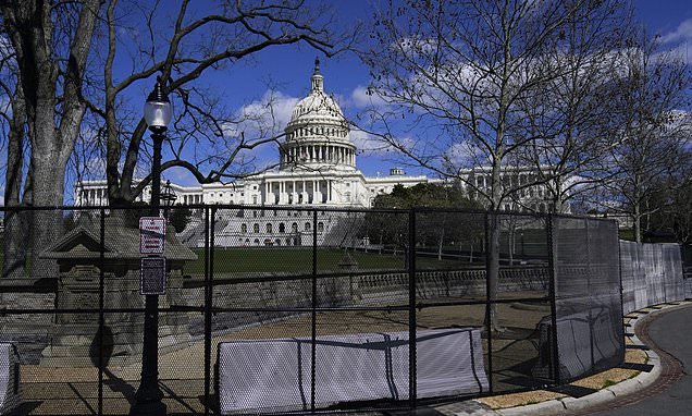 Refuerzan la seguridad del Capitolio de EEUU ante el discurso de Joe Biden