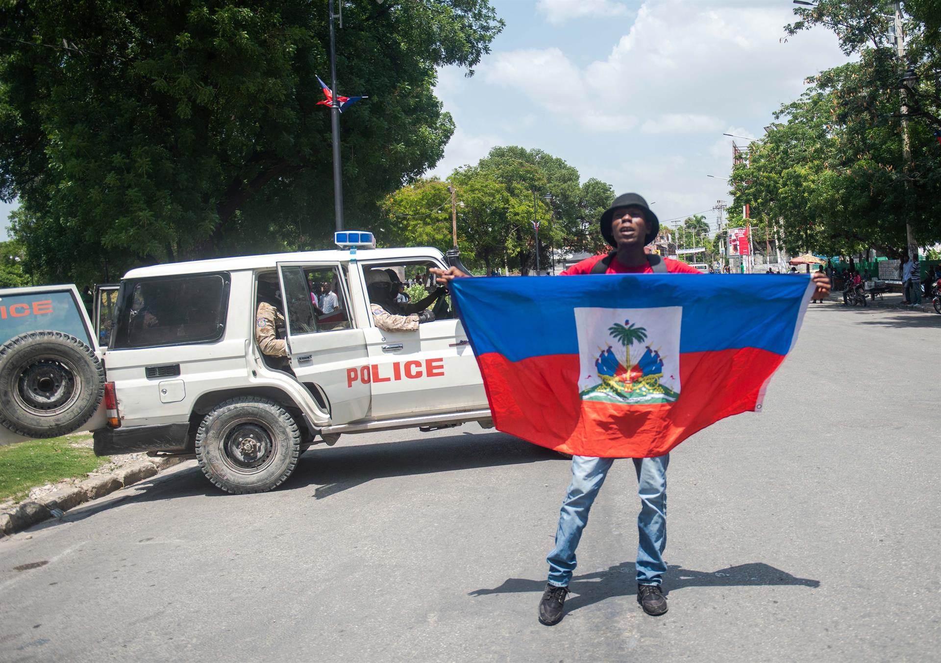 Haitianos se manifiestan contra la injerencia extranjera