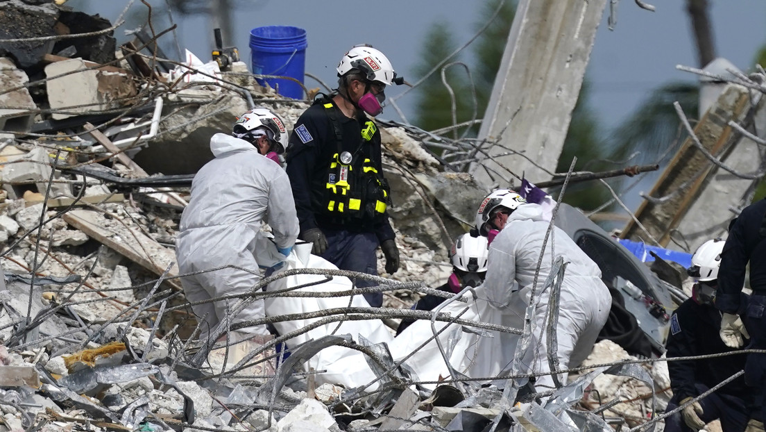 Hallan los cuerpos de tres familiares de la primera dama de Paraguay en el derrumbe de Miami