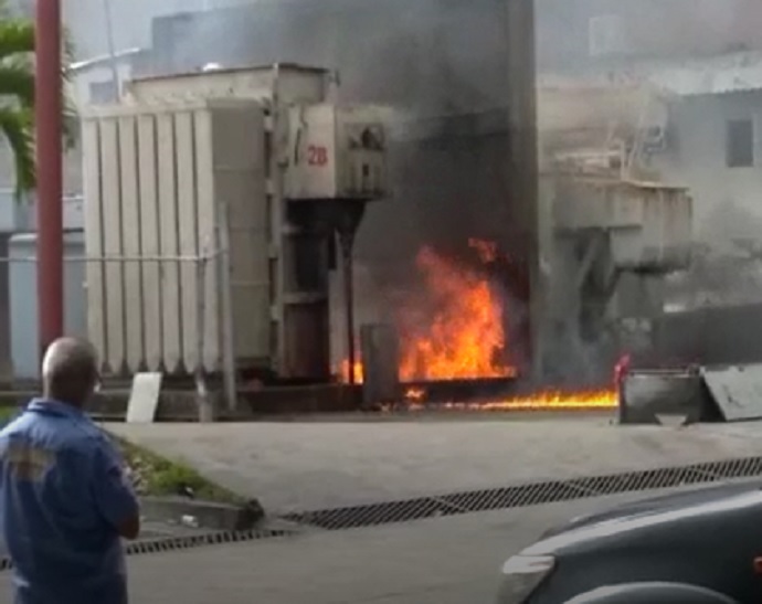 Reportaron explosión de transformadores en Subestación eléctrica en Caracas (Video)