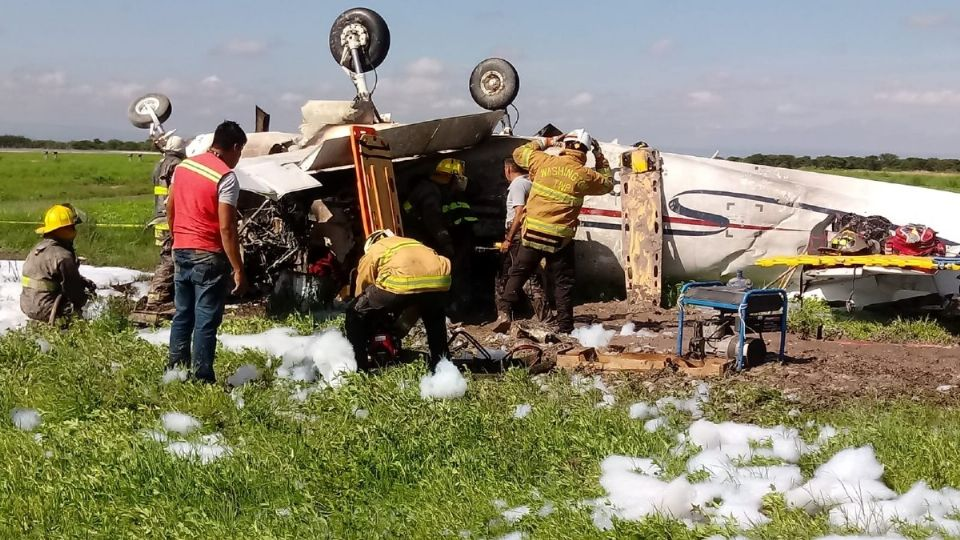 Al menos un muerto y varios heridos en un accidente aéreo en México